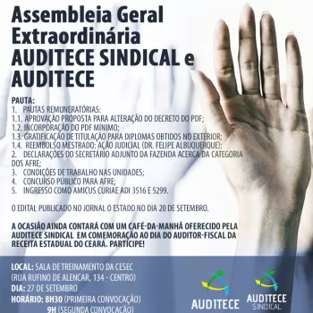 Assembleia Geral Extraordinária