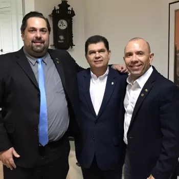 Mauro Filho recebe diretoria da AUDITECE SINDICAL