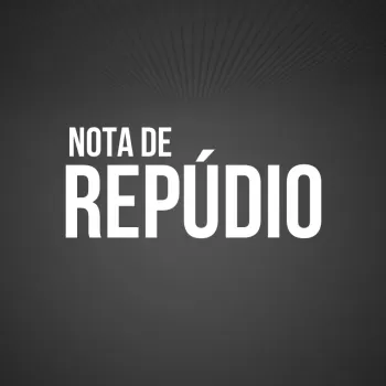 NOTA DE REPÚDIO