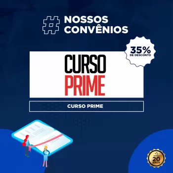 Parceria com Curso Prime garante descontos exclusivos