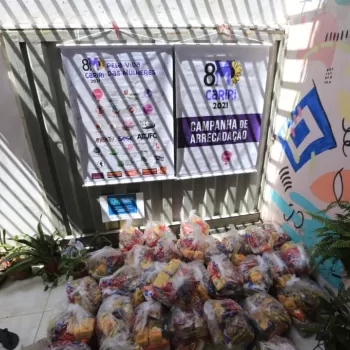 2ª Corrente Solitária promovida pelo FOCATE-CE doa 120 cestas básicas à Campanha 8M Cariri – 2021