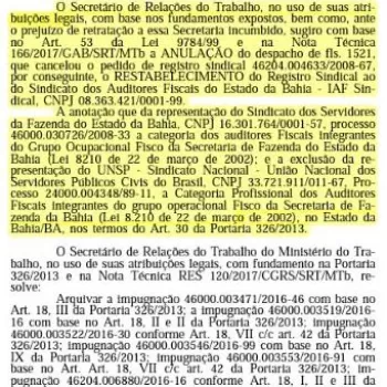 IAF SINDICAL conquista o restabelecimento de seu registro no MTE