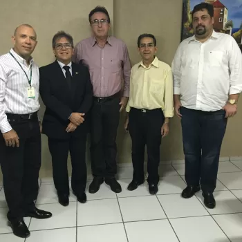 Diretoria da AUDITECE visita sede da Adepol
