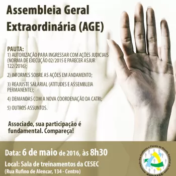 Assembleia Geral Extraordinária da AUDITECE