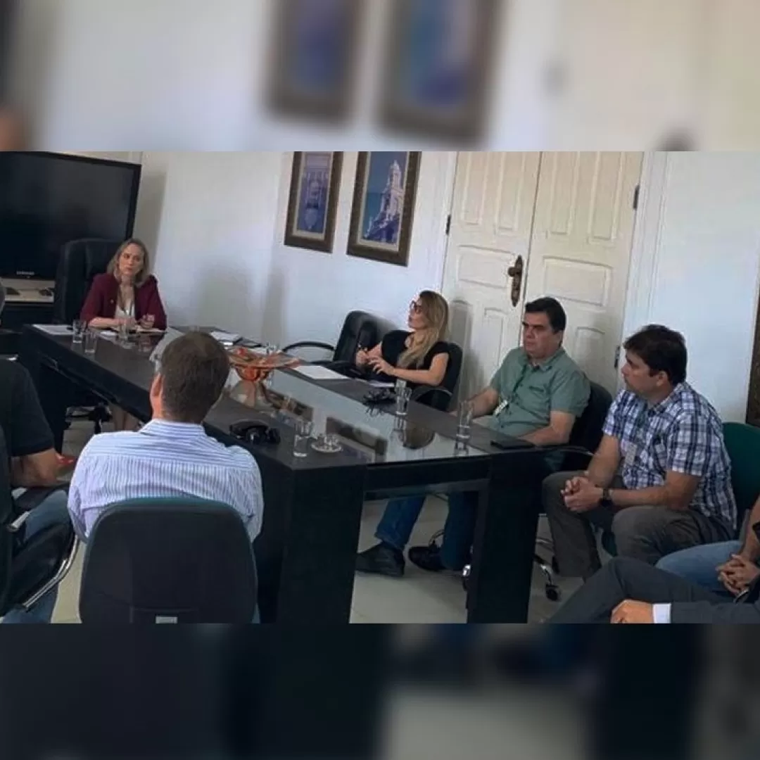 Audiência com Secretária Fernanda Pacobahyba trata de projeto de controle de frequência da Sefaz/CE