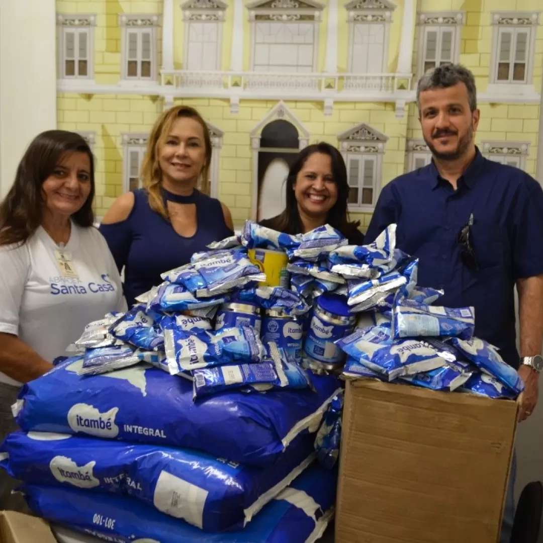 Solidariedade| Santa Casa recebe doações dos AFRE’s