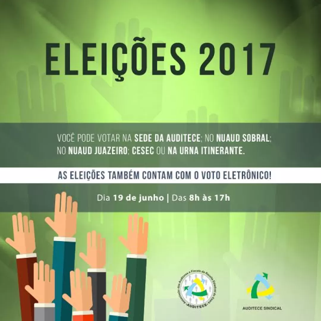 Eleições do Sindicato e da Associação será na próxima segunda (19)